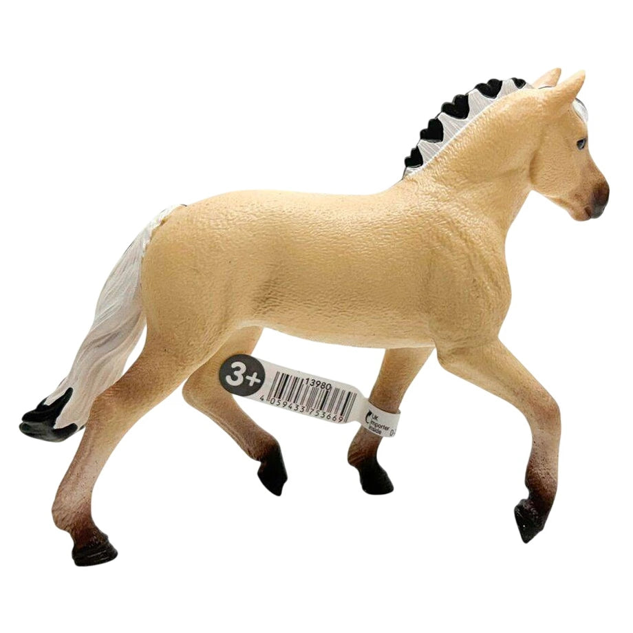 Schleich Horse Club Norwegian Fjord Mare Figure (14 x 4.4 x 10.3 cm, Cream)