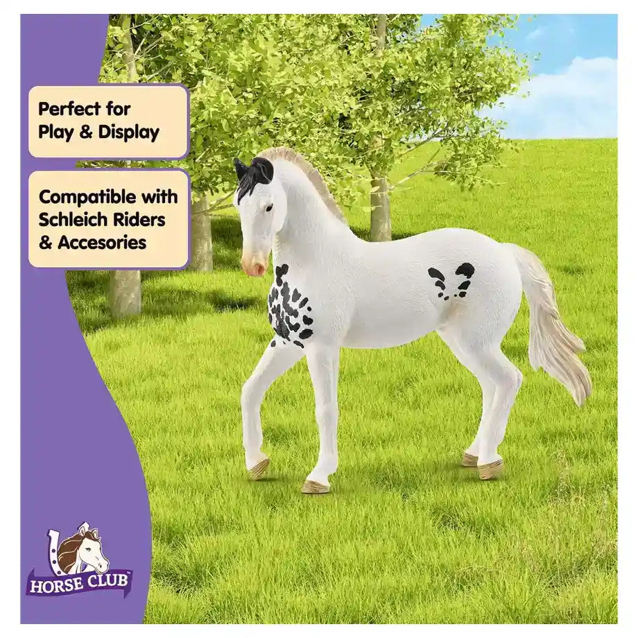 Schleich Horse Club Marwari Stallion Figure (13.3 x 4.5 x 11.2 cm, White)