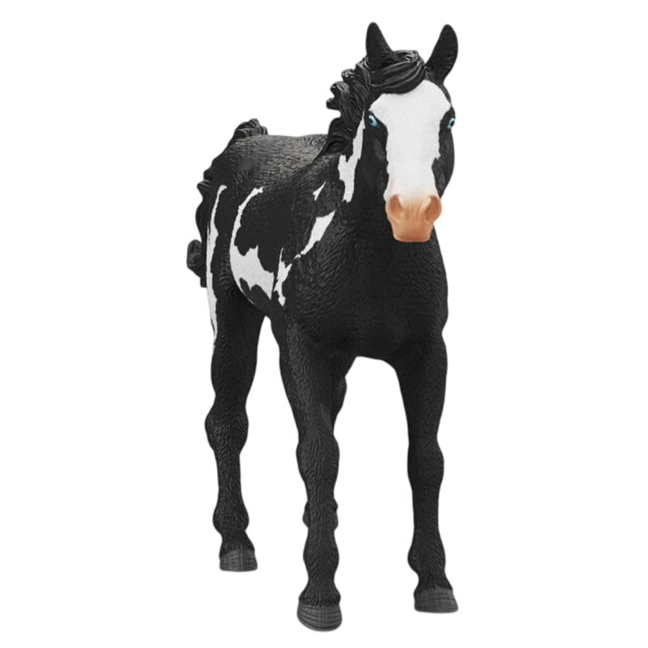 Schleich Horse Club Paint Horse Gelding Figure (17 x 4.5 x 9.8 cm, Black/White)