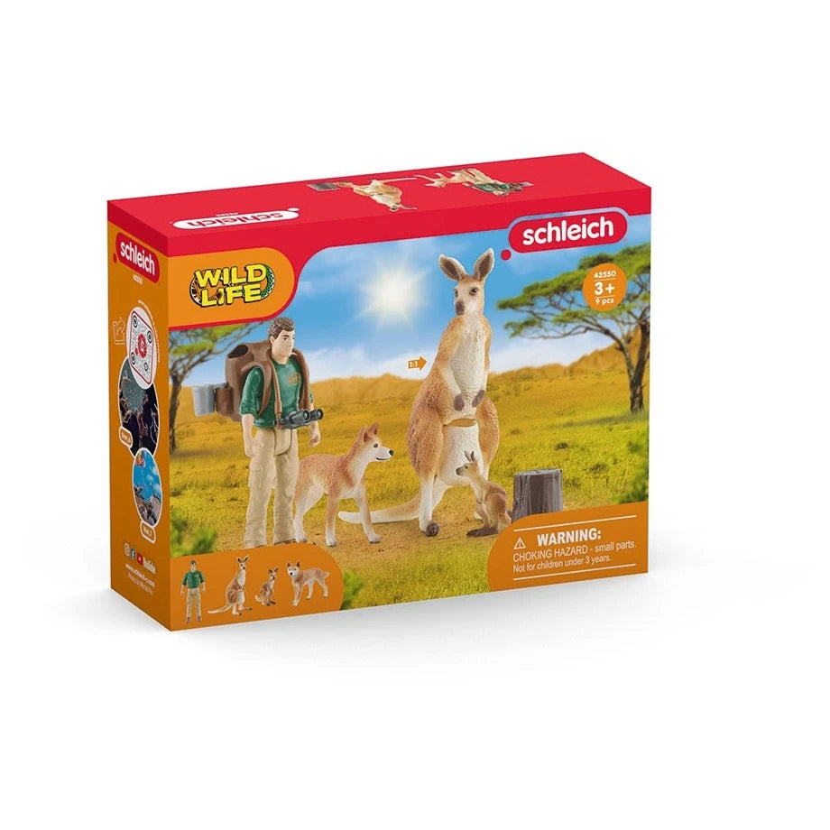 Schleich Wild Life Outback Adventures Playset (9 Pieces)