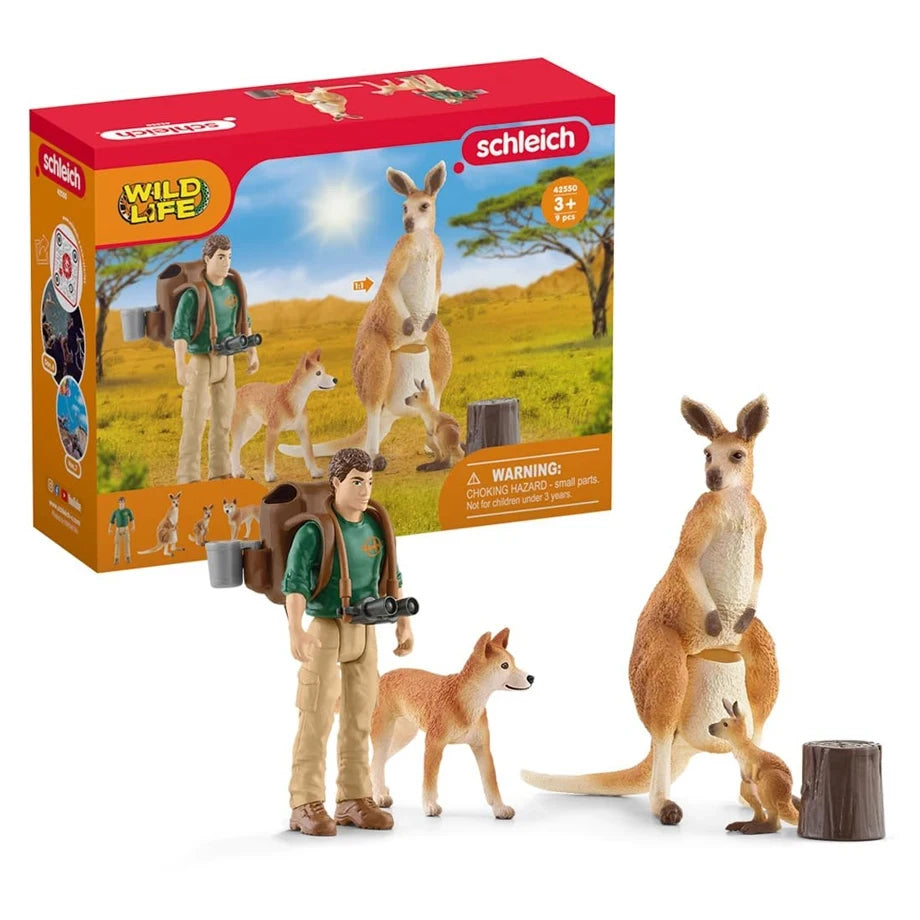 Schleich Wild Life Outback Adventures Playset (9 Pieces)