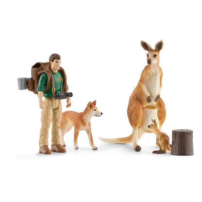 Schleich Wild Life Outback Adventures Playset (9 Pieces)