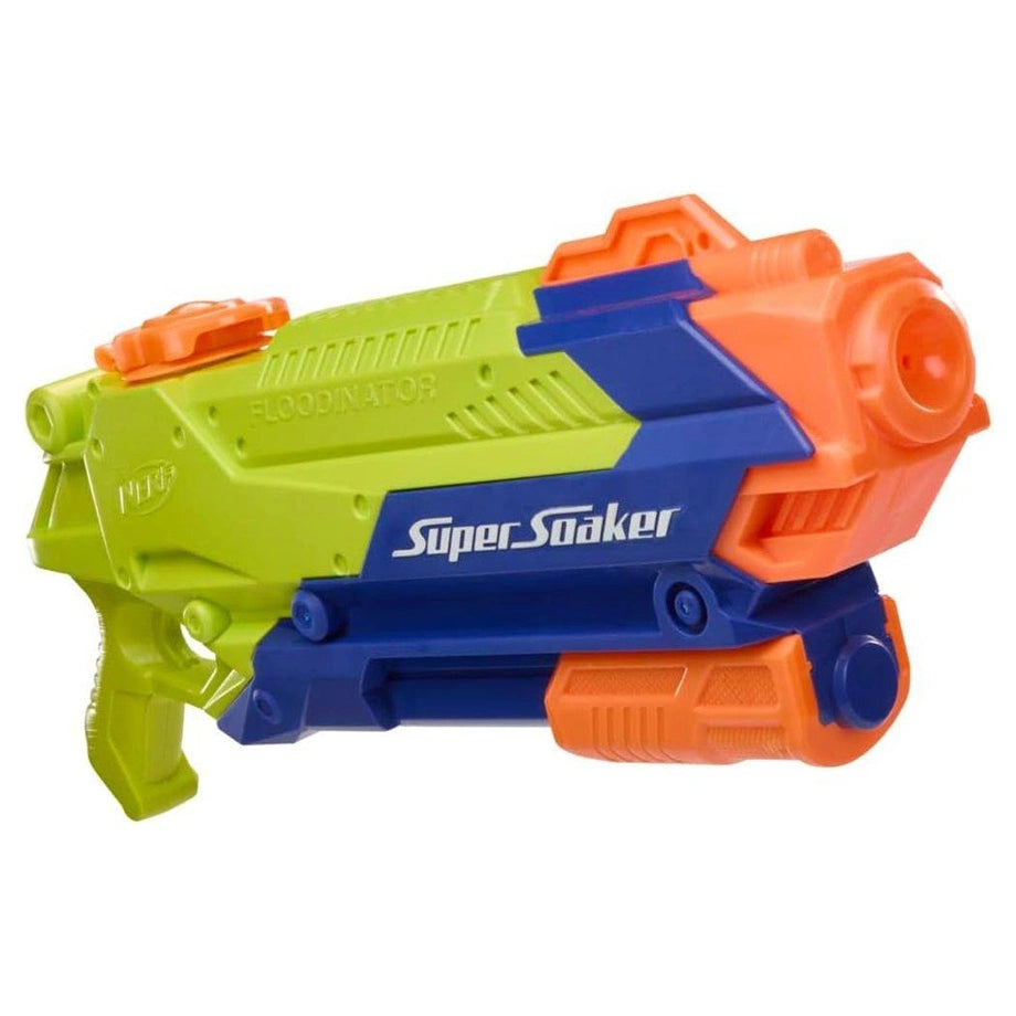 Hasbro NERF Super Soaker Floodinator Water Blaster (Green/Orange/Blue)