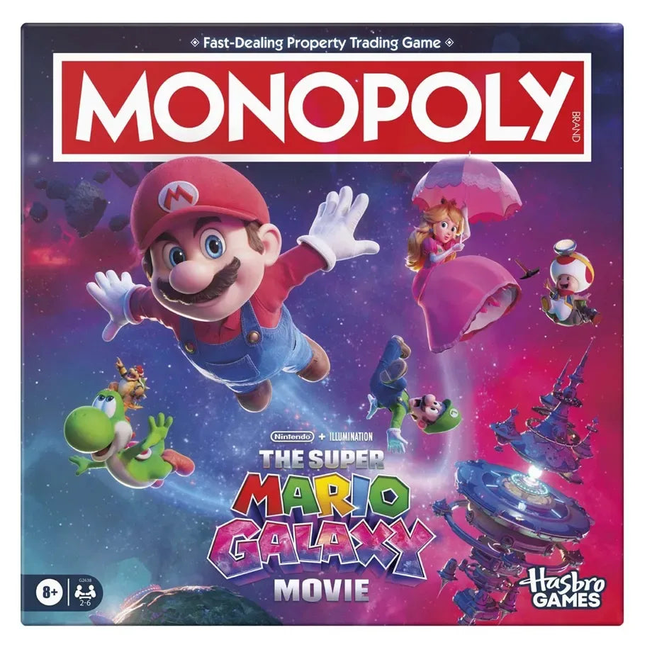 Hasbro Gaming Monopoly Nintendo The Super Mario Galaxy Movie Game