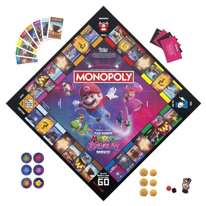 Hasbro Gaming Monopoly Nintendo The Super Mario Galaxy Movie Game