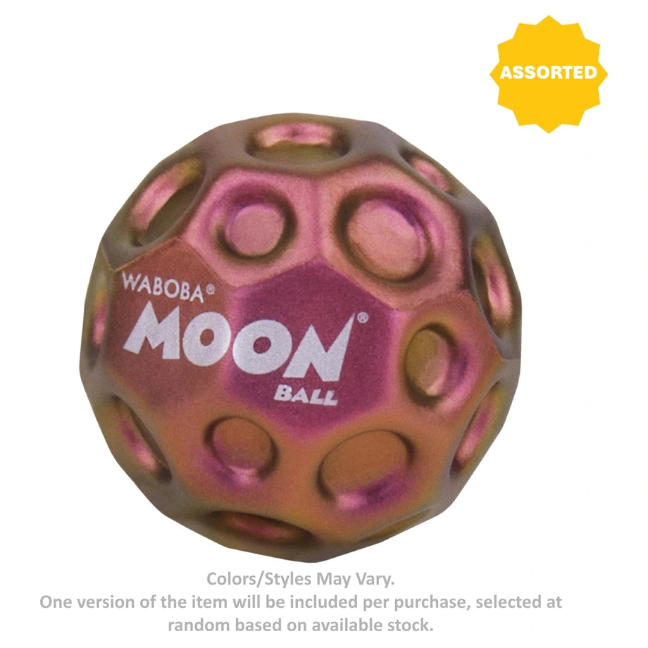 Waboba Metallic Moon Ball (6.3 cm, Assorted)