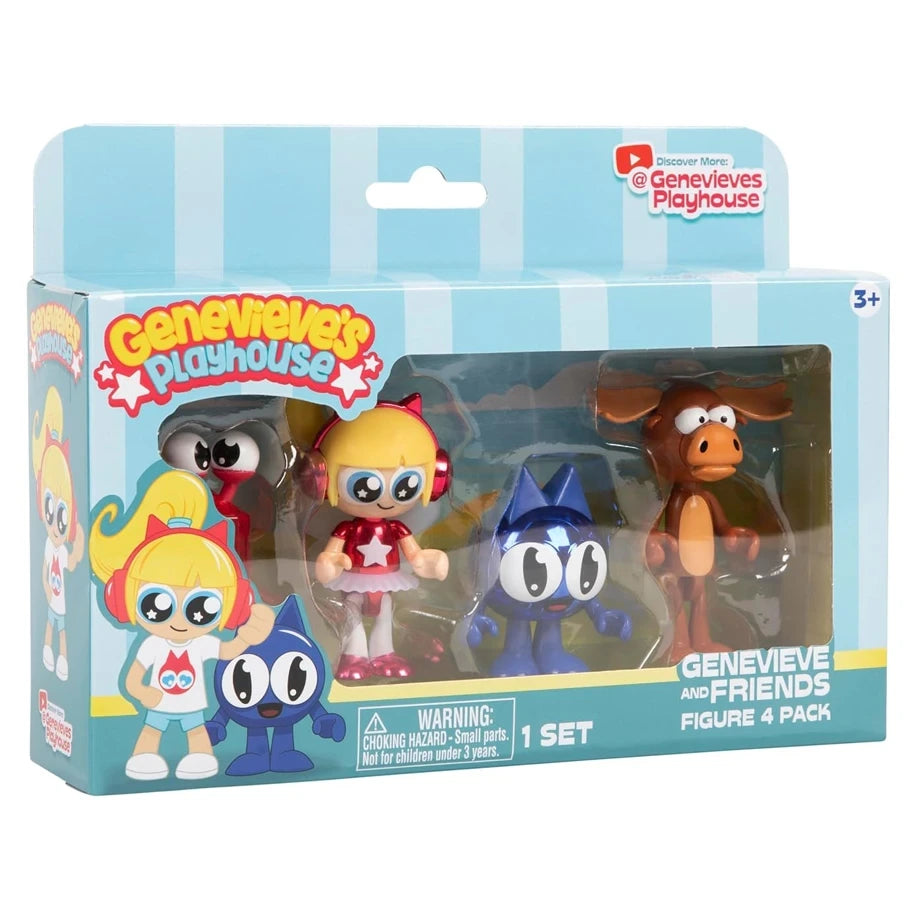 Genevieve's Playhouse Genevieve and Friends Figures Set (Pack of 4)