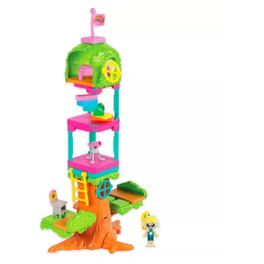 Genevieve's Playhouse Treefort Figures and Playset (28 Pieces)