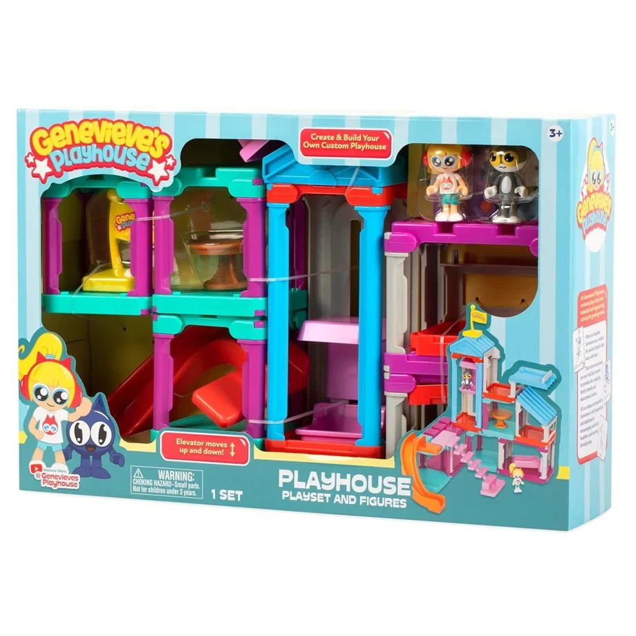 Genevieve's Playhouse Build Your Own Playhouse Figures and Playset