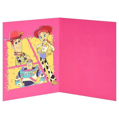 UK Greetings Disney Toy Story 5 Jessie Saddle Up For An Awesome Birthday! Greeting Card (15.9 x 18.4 cm)