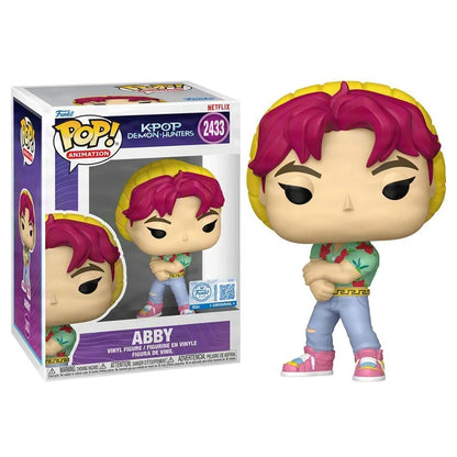 Funko POP! Animation K-POP Demon Hunters Abby (Soda POP) Vinyl Figure (10.4 cm)