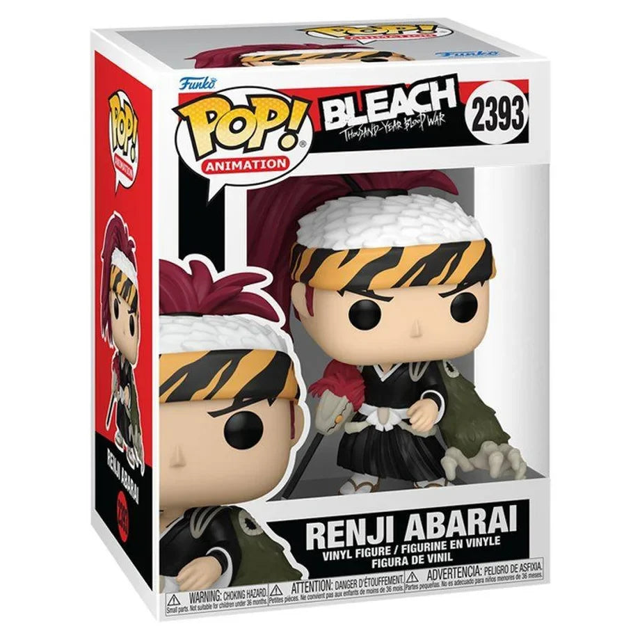 Funko POP! Animation Bleach Thousand-Year Blood War Renji Abarai Vinyl Figure (11.7 cm)