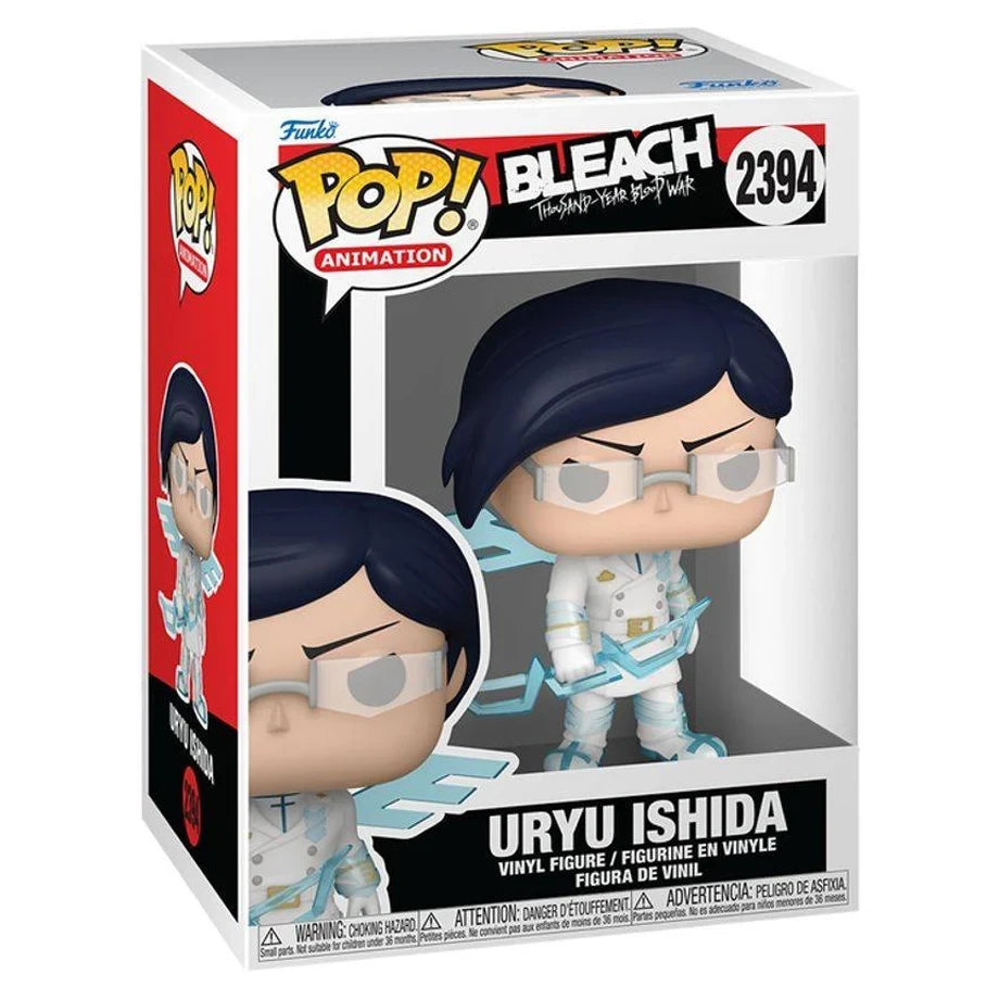 Funko POP! Animation Bleach Thousand-Year Blood War Uryu Ishida with Wings Vinyl Figure (10.2 cm)
