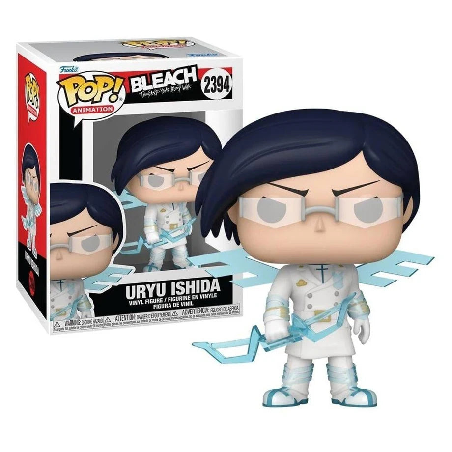 Funko POP! Animation Bleach Thousand-Year Blood War Uryu Ishida with Wings Vinyl Figure (10.2 cm)