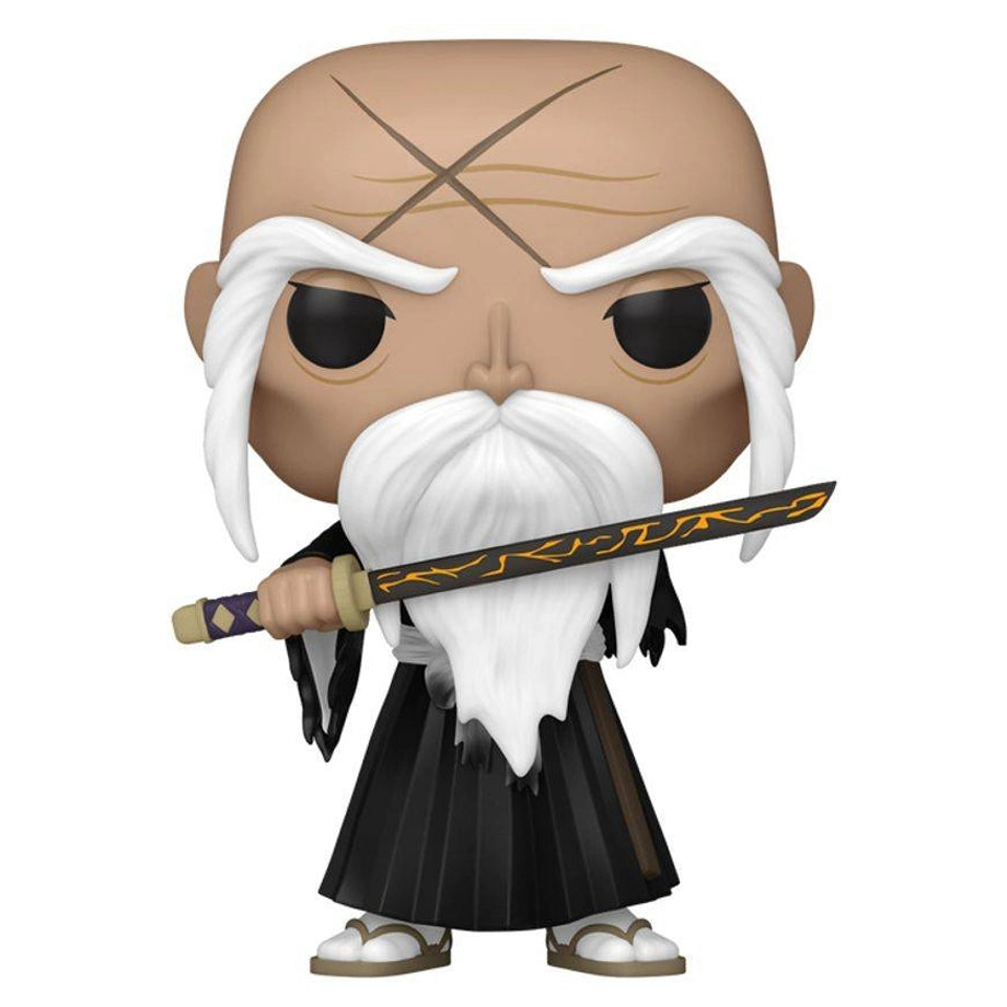 Funko POP! Animation Bleach Thousand-Year Blood War Genryusai Shigekuni Yamamoto Vinyl Figure (9.7 cm)