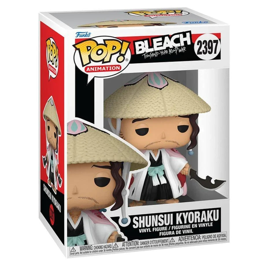 Funko POP! Animation Bleach Thousand-Year Blood War Shunsui Kyoraku Vinyl Figure (10.7 cm)