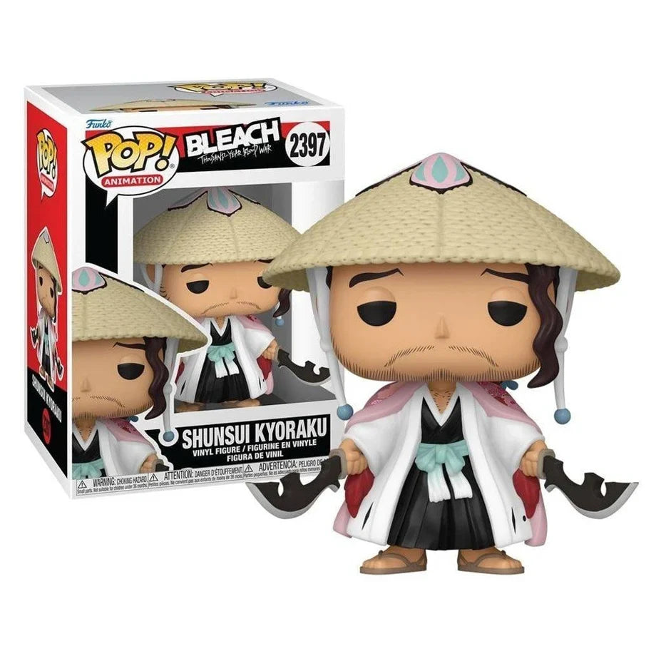Funko POP! Animation Bleach Thousand-Year Blood War Shunsui Kyoraku Vinyl Figure (10.7 cm)