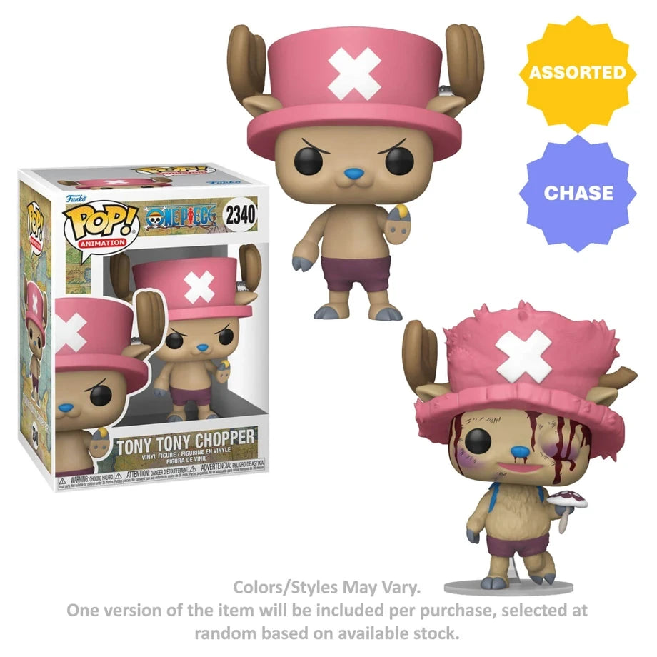 Funko POP! Animation One Piece Tony Tony Chopper with Rumble Ball Vinyl Figure (11.2 cm, Assorted)