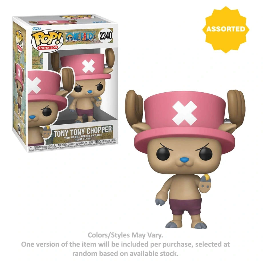 Funko POP! Animation One Piece Tony Tony Chopper with Rumble Ball Vinyl Figure (11.2 cm, Assorted)