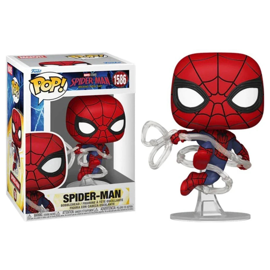 Funko POP! Marvel Spider-Man Brand New Day Spider-Man Vinyl Bobblehead (10.2 cm)