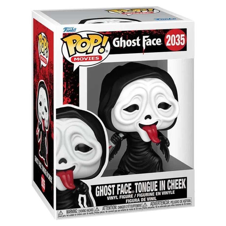 Funko POP! Movies Scream Ghost Face Tongue in Cheek Vinyl Figure (9.7 cm)