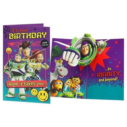 UK Greetings Disney Pixar Toy Story 5 It's Your Birthday! Hope It Takes You... Greeting Card (14.4 x 22.4 cm)