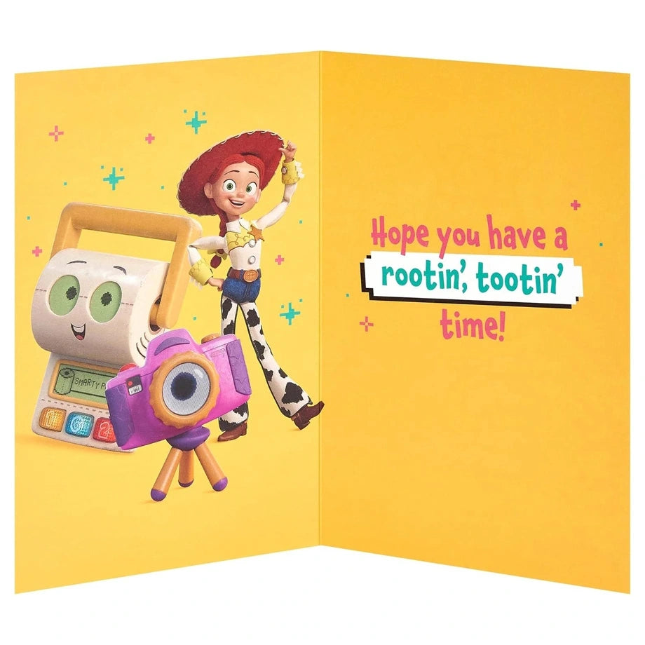 UK Greetings Disney Toy Story 5 Amazing Daughter Have Fun! Happy Birthday Greeting Card (14.9 x 22.9 cm)