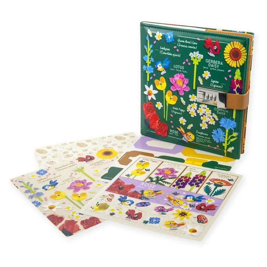 LEGO Botanicals Combination Lock Journal Box Set (20.32 x 20.32 cm)