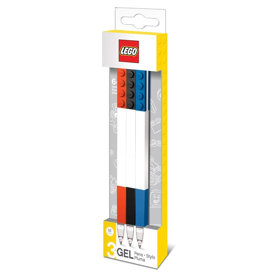 LEGO Gel Pen Set (3 Pieces)