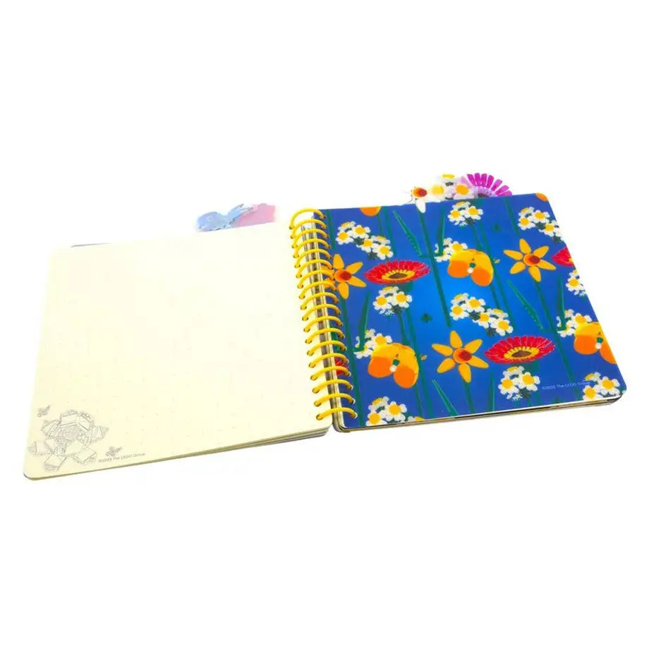 LEGO ICON Botanicals Tab Spiral Notebook (192 Pages, Hardcover)