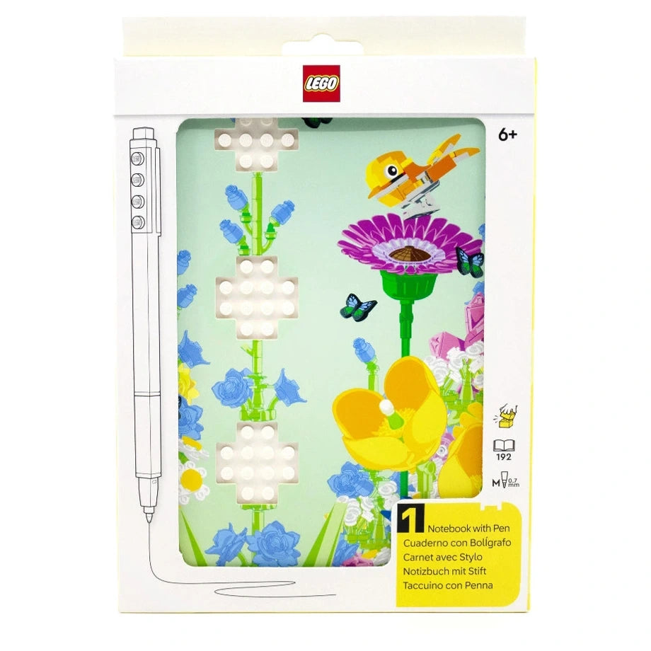LEGO Reclaim & Recycle Botanical Notebook and Gel Pen