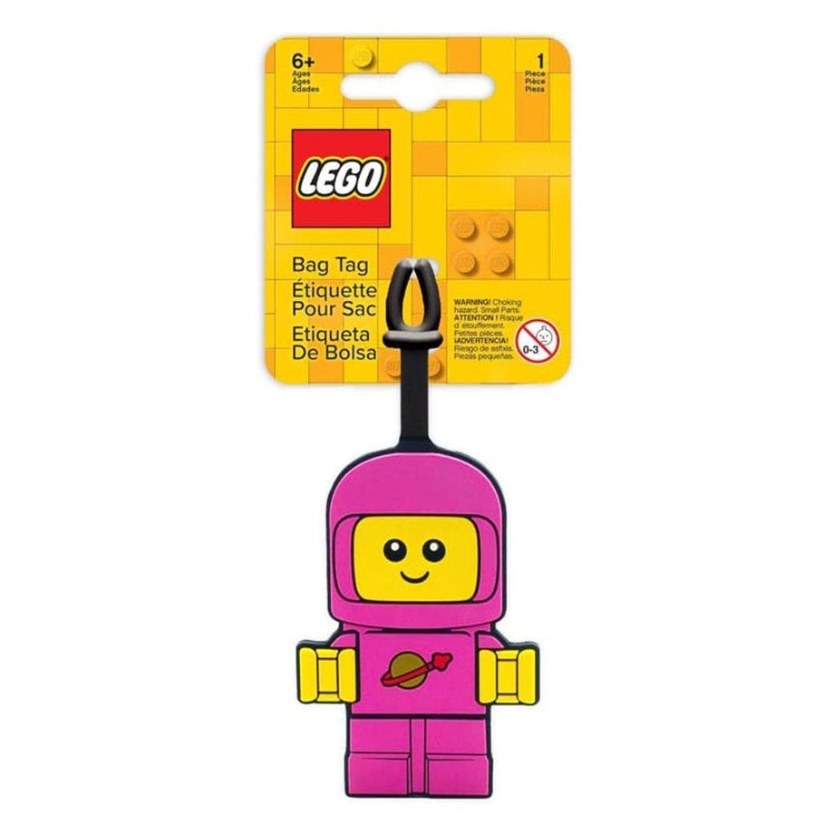 LEGO Minifigures Spacebaby Bag Tag (7.5 cm, Pink)