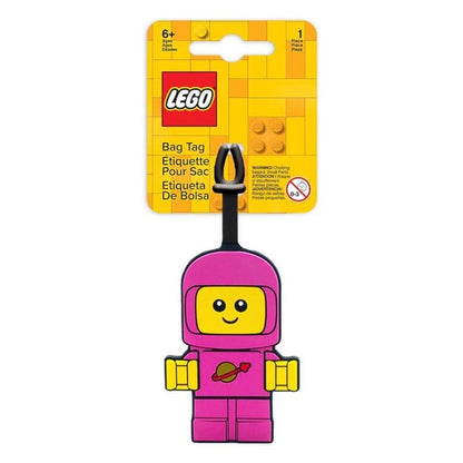 LEGO Minifigures Spacebaby Bag Tag (7.5 cm, Pink)