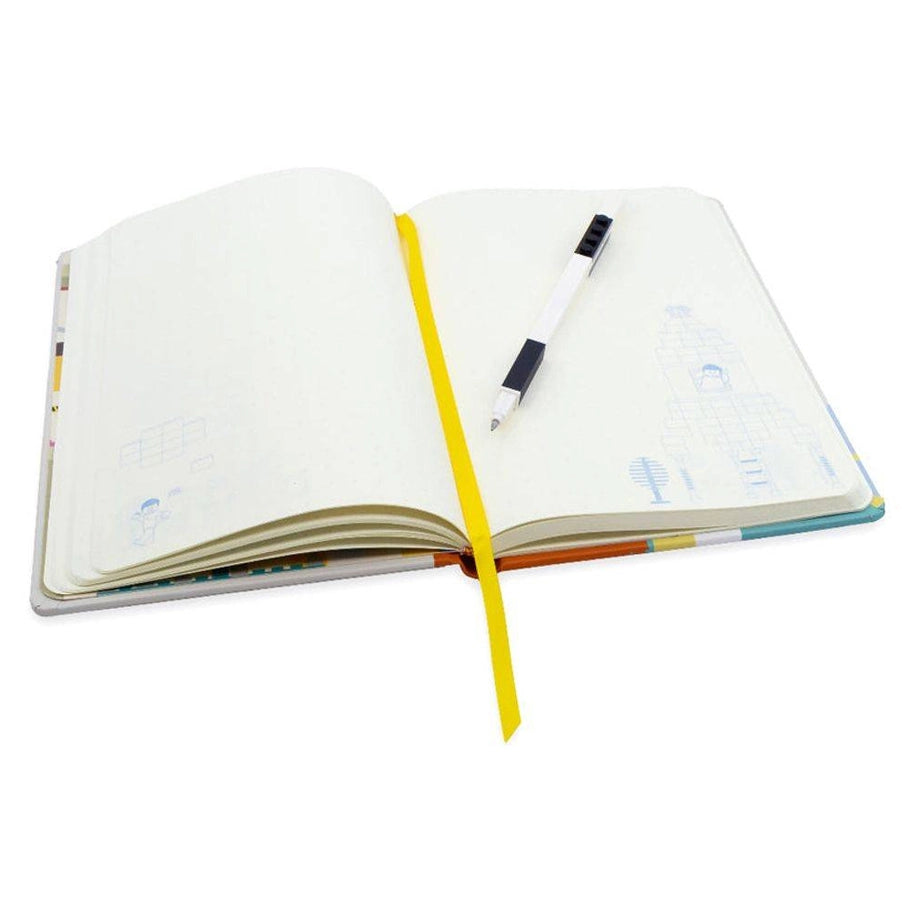 LEGO Reclaim & Recycle Thoughts Notebook with Gel Pen (192 Pages, Hardcover)