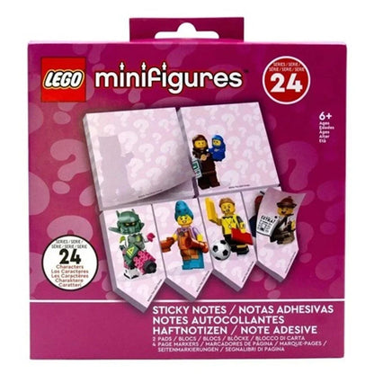 LEGO Minifigures Series 24 Sticky Notes (6 Pieces)