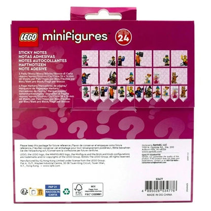 LEGO Minifigures Series 24 Sticky Notes (6 Pieces)