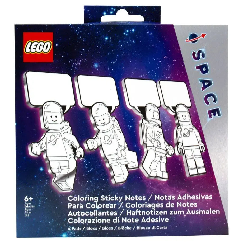 LEGO Minifigures Spaceman Sticky Notes (4 Pads)