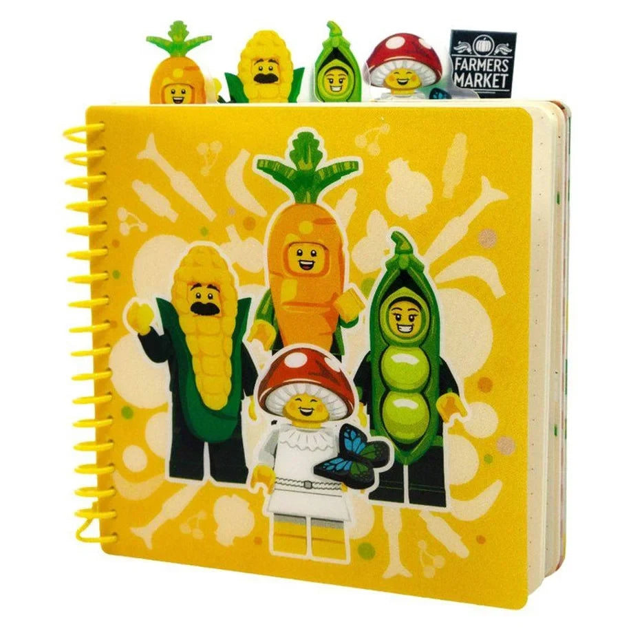 LEGO Farmers Market Tab Notebook (192 Pages, Paperback)