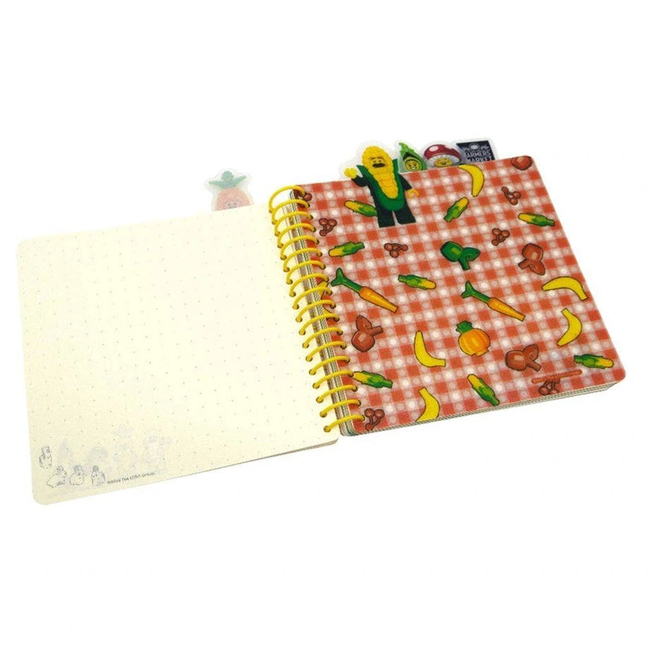 LEGO Farmers Market Tab Notebook (192 Pages, Paperback)