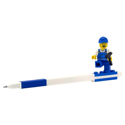 LEGO Pen Pel Gel Pen with Minifigure (Blue)