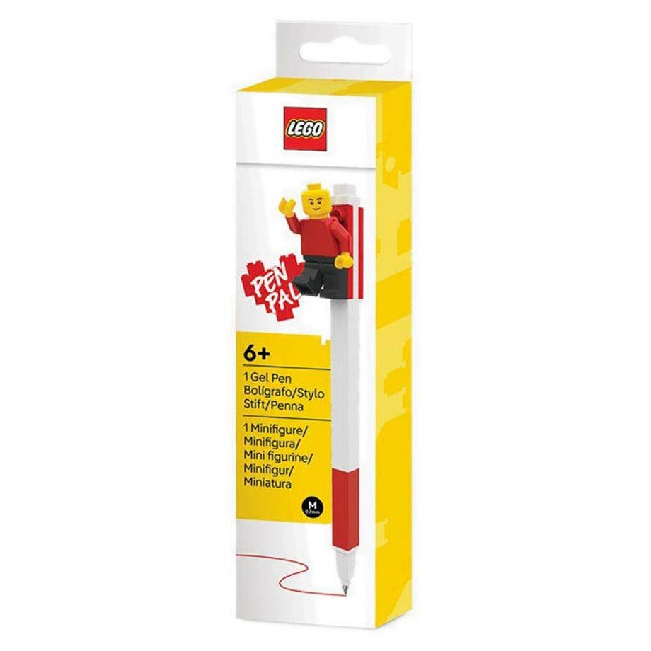 LEGO Pen Pel Gel Pen with Minifigure (Red)
