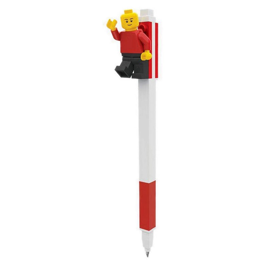 LEGO Pen Pel Gel Pen with Minifigure (Red)