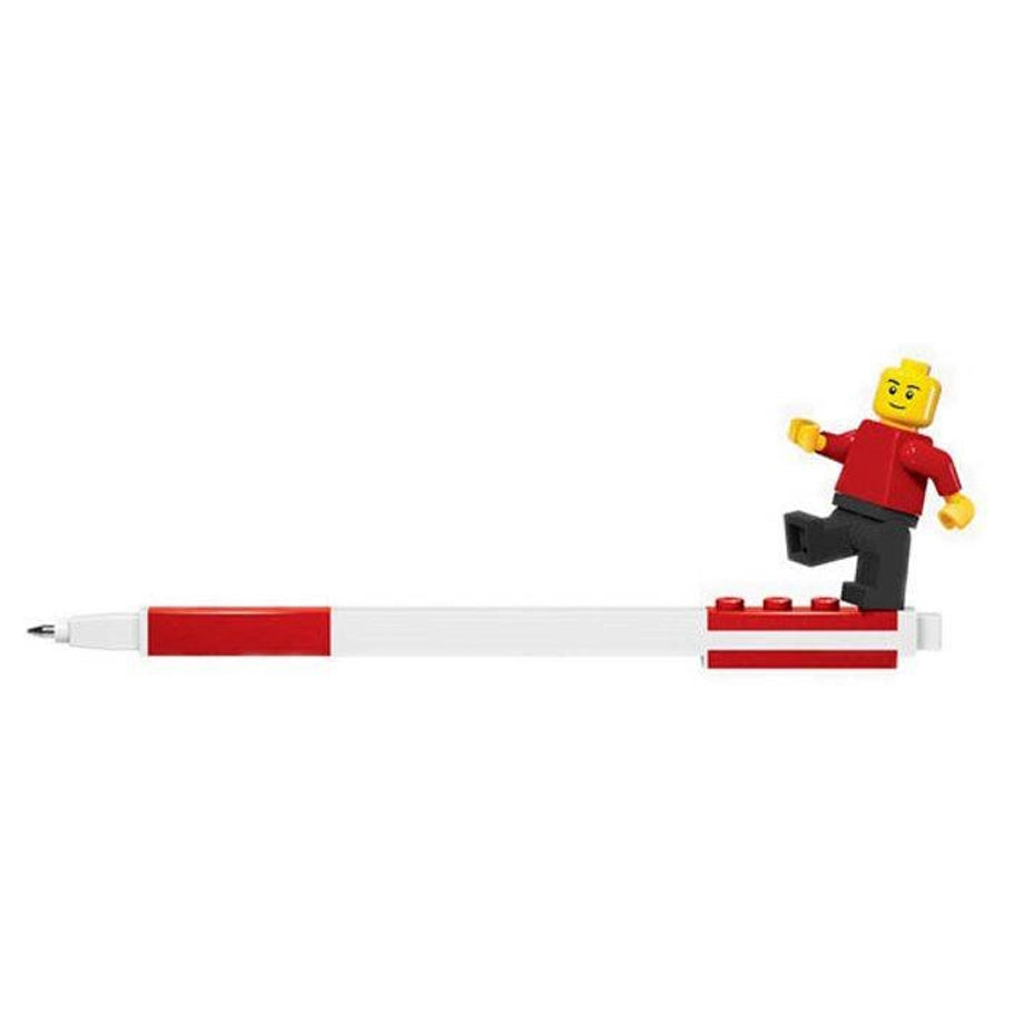 LEGO Pen Pel Gel Pen with Minifigure (Red)