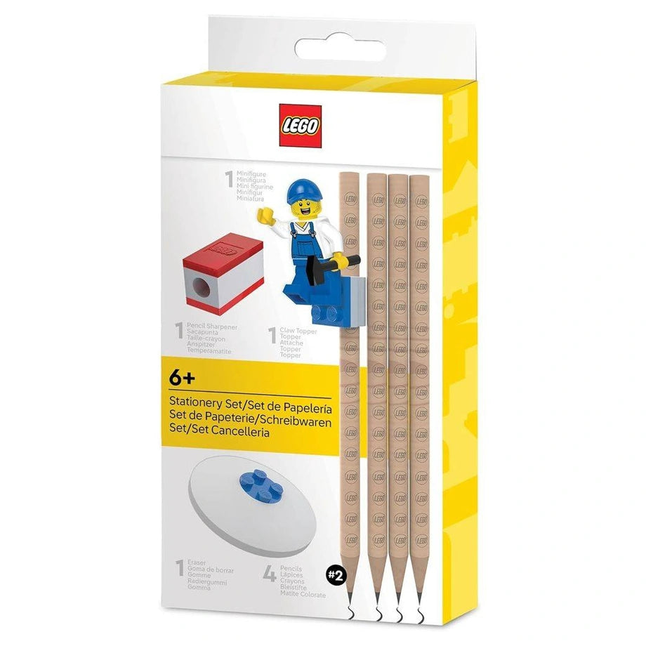 LEGO Pencil Set with Minifigure
