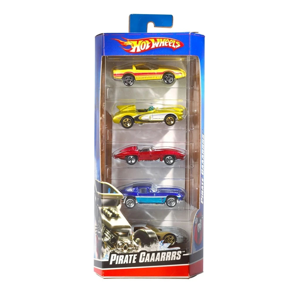 Hot Wheels Gift Pack Vehicle Set (Pack of 5, Styles May Vary)