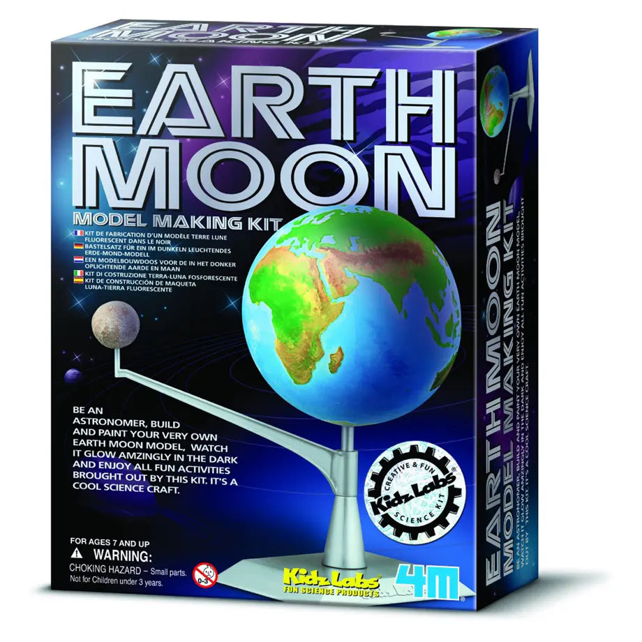 4M KidzLabs Earth-Moon Model Making Kit