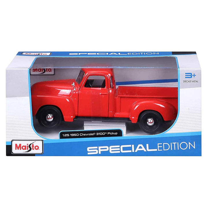 Maisto 1950 Chevrolet 3100 Pickup Truck (1:24, Colors May Vary)