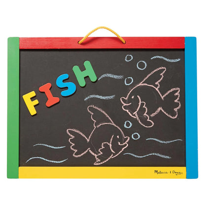 Melissa & Doug Magnetic Chalk/Dry Erase Board