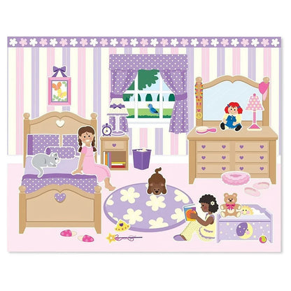 Melissa & Doug Play House Reusable Sticker Pad (175 Stickers)