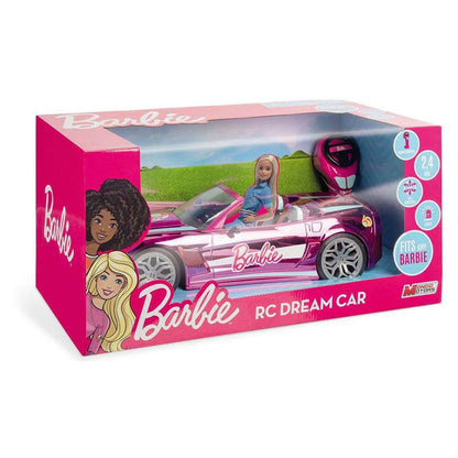 Barbie Chrome Plated Dream RC Car (2.4 GHz, Pink)